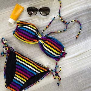 Fun Colorful 2-Piece Swimwear